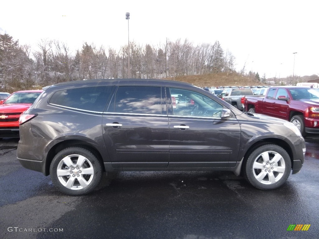 2017 Traverse LT AWD - Tungsten Metallic / Ebony photo #4