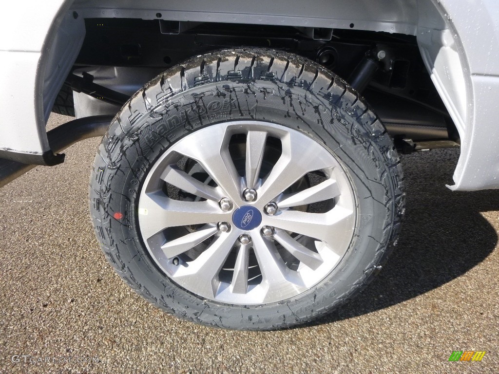 2017 F150 XL SuperCab 4x4 - Ingot Silver / Black photo #10