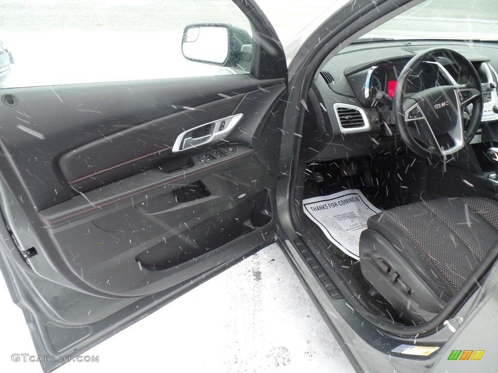 2013 Terrain SLE AWD - Gray Green Metallic / Jet Black photo #14