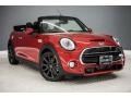 Blazing Red Metallic 2017 Mini Convertible Cooper S Exterior