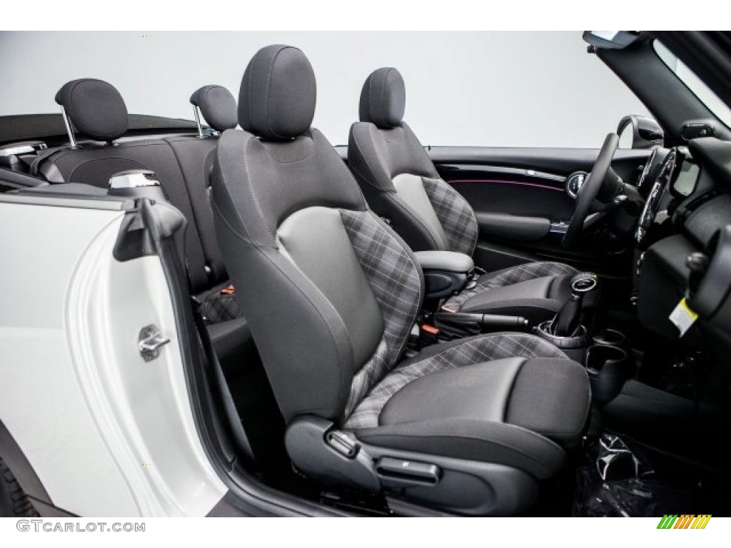 Carbon Black Interior 2017 Mini Convertible Cooper S Photo #119216437