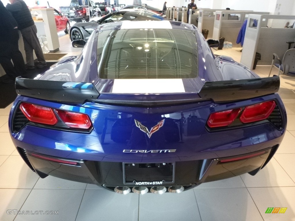 2017 Corvette Grand Sport Coupe - Admiral Blue / Jet Black photo #8