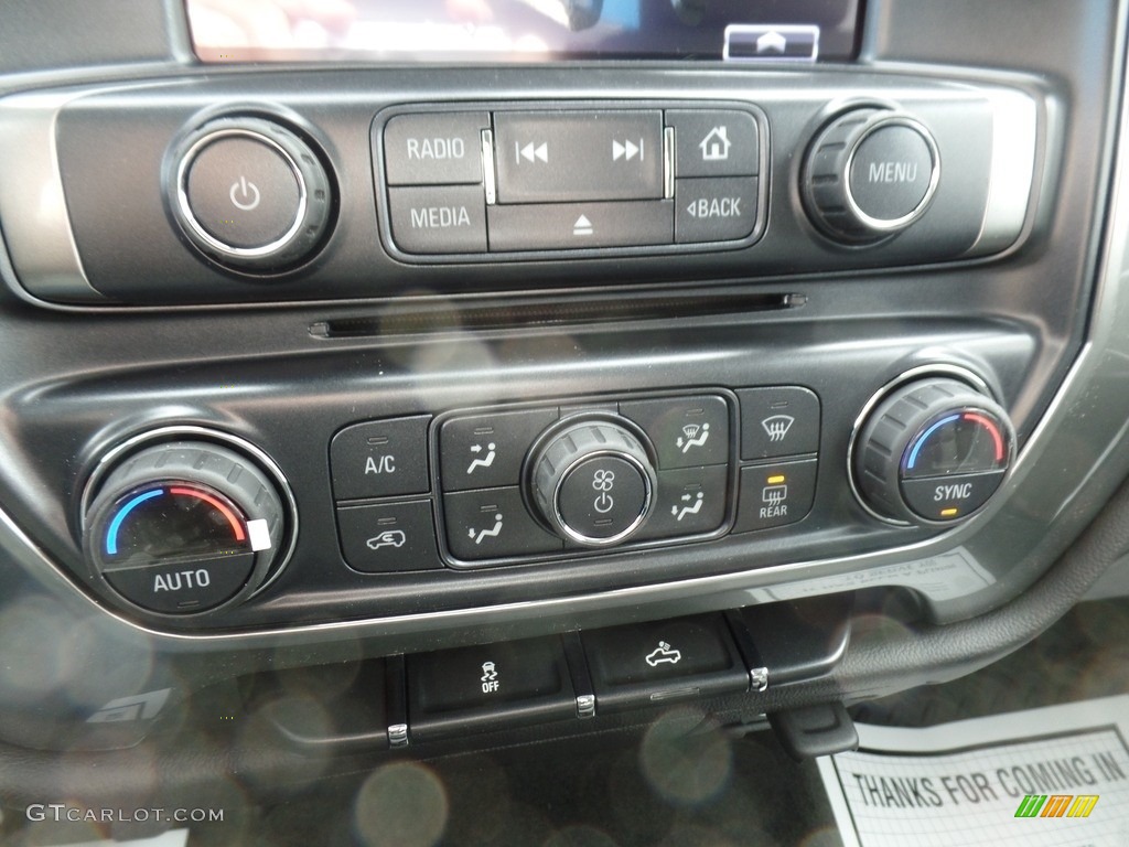 2017 Silverado 2500HD LT Double Cab 4x4 - Pepperdust Metallic / Jet Black photo #32