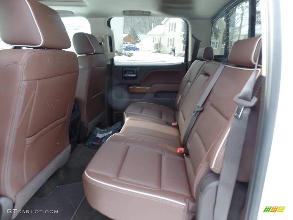 2017 Chevrolet Silverado 3500HD High Country Crew Cab Dual Rear Wheel 4x4 Rear Seat Photo #119217910