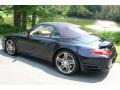 2008 Midnight Blue Metallic Porsche 911 Turbo Cabriolet  photo #4