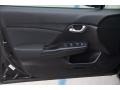 2014 Crystal Black Pearl Honda Civic LX Sedan  photo #20