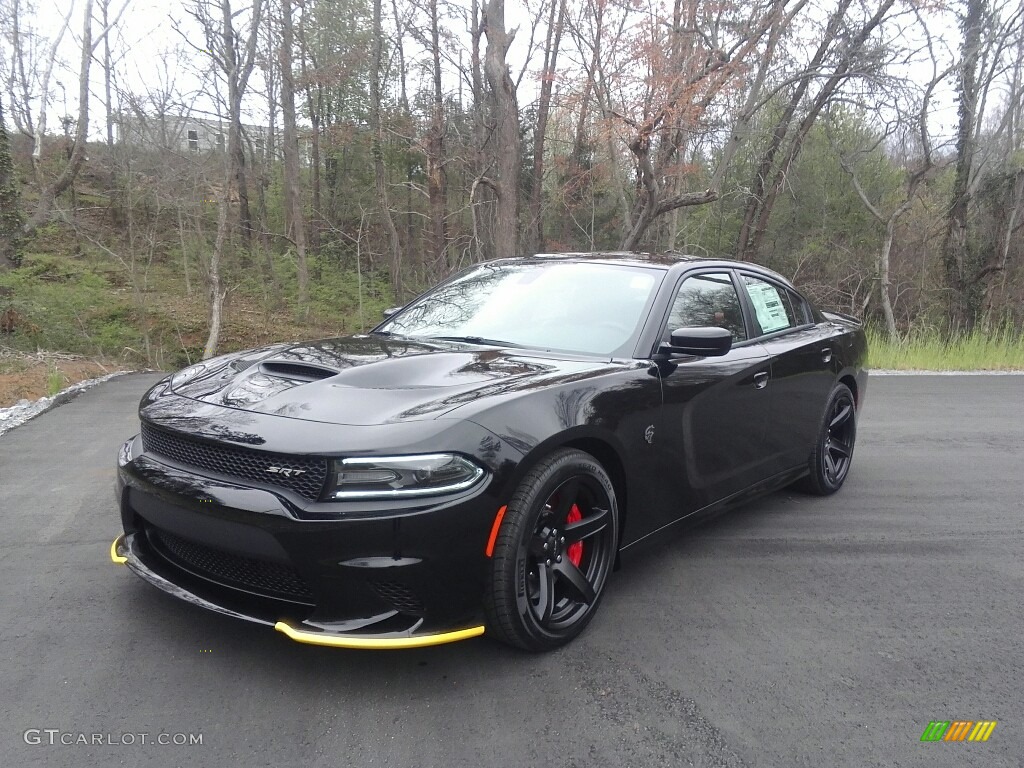 Pitch-Black 2017 Dodge Charger SRT Hellcat Exterior Photo #119220562