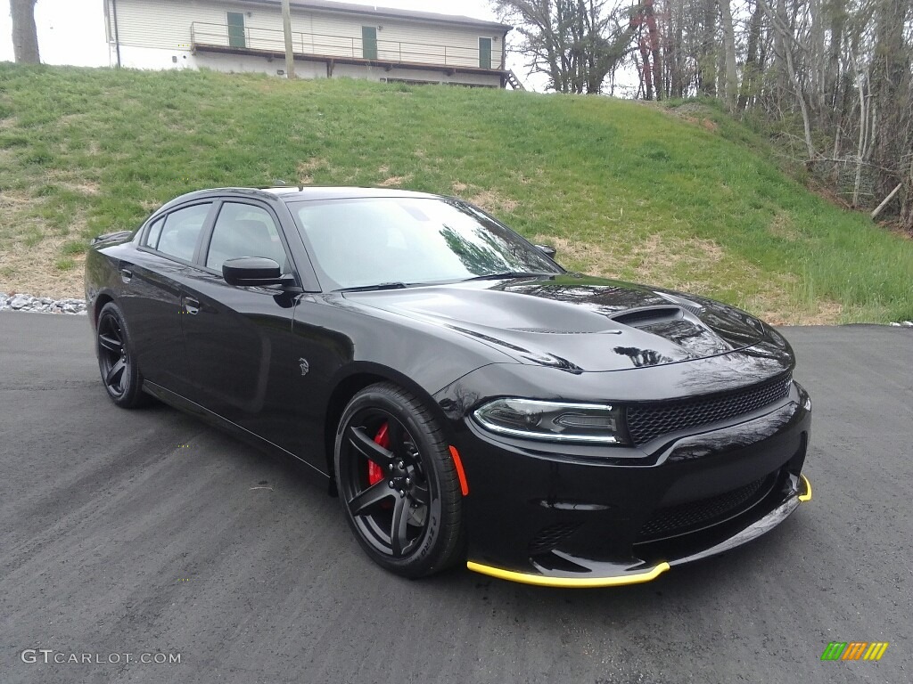 Pitch-Black 2017 Dodge Charger SRT Hellcat Exterior Photo #119220577