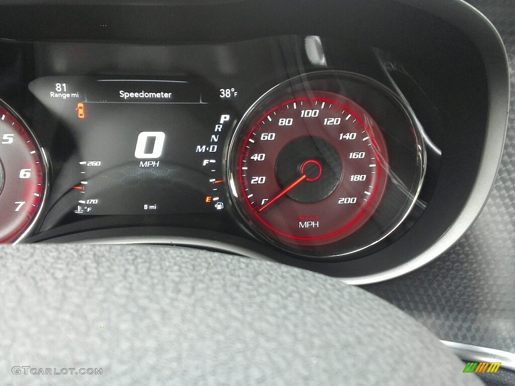 2017 Dodge Charger SRT Hellcat Gauges Photo #119220664