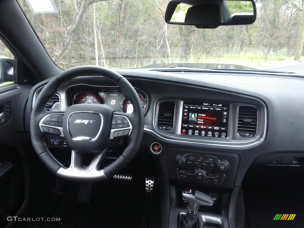 2017 Dodge Charger SRT Hellcat Black Dashboard Photo #119220733