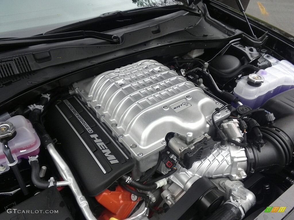 2017 Dodge Charger SRT Hellcat 6.2 Liter Supercharged HEMI OHV 16-Valve VVT V8 Engine Photo #119220745
