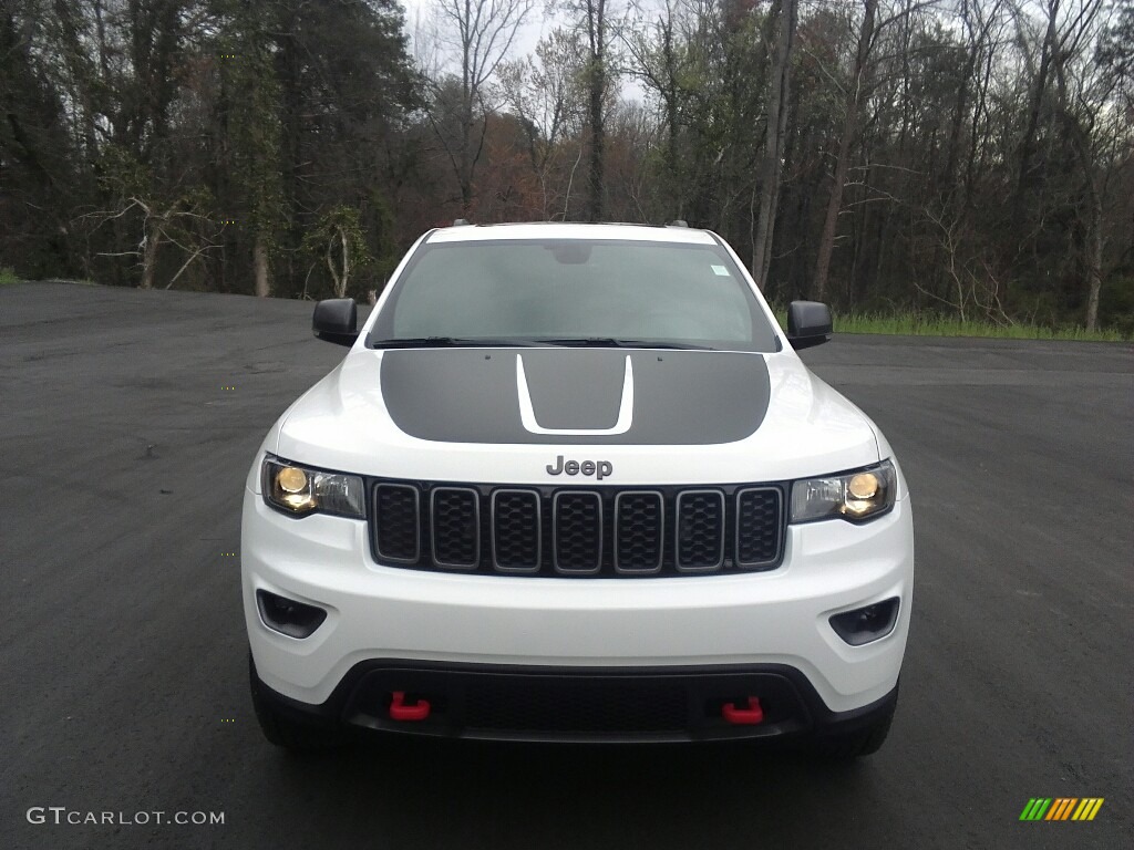 2017 Grand Cherokee Trailhawk 4x4 - Bright White / Black photo #3