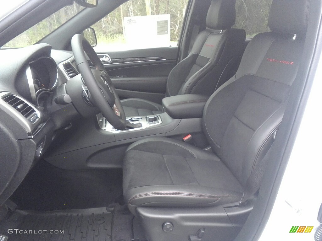 2017 Grand Cherokee Trailhawk 4x4 - Bright White / Black photo #10