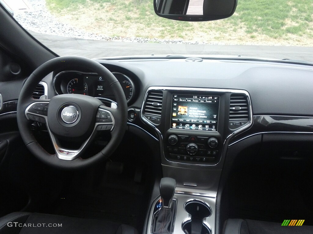 2017 Grand Cherokee Trailhawk 4x4 - Bright White / Black photo #26