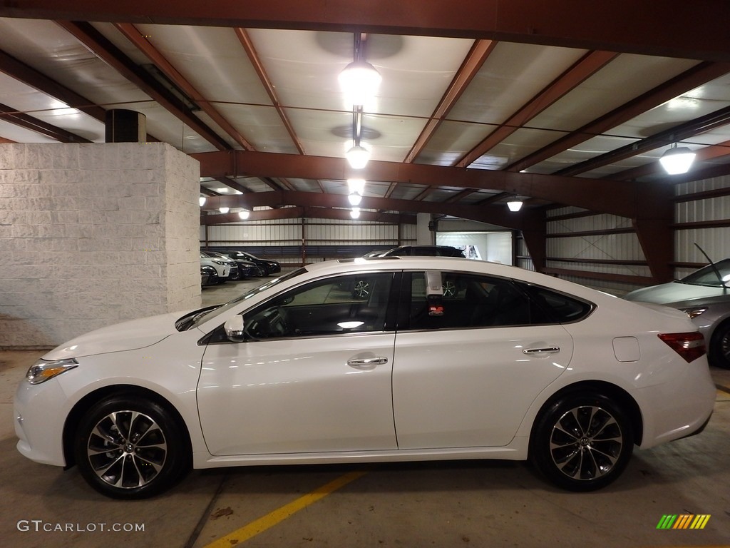 2017 Avalon XLE Premium - Blizzard Pearl White / Black photo #4