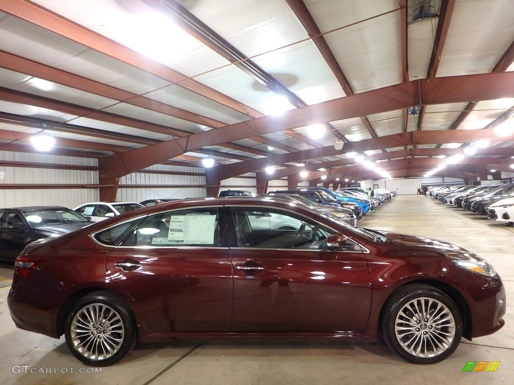2017 Avalon Limited - Sizzling Crimson Mica / Black photo #2