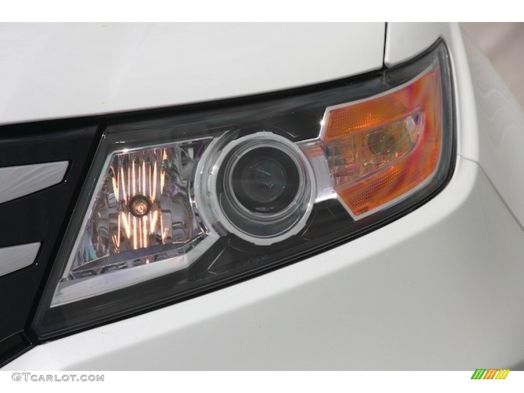 2017 Odyssey EX-L - White Diamond Pearl / Truffle photo #5