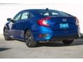 2017 Aegean Blue Metallic Honda Civic EX-L Sedan  photo #2