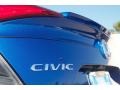 2017 Aegean Blue Metallic Honda Civic EX-L Sedan  photo #3