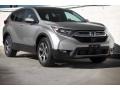 Lunar Silver Metallic 2017 Honda CR-V EX Exterior