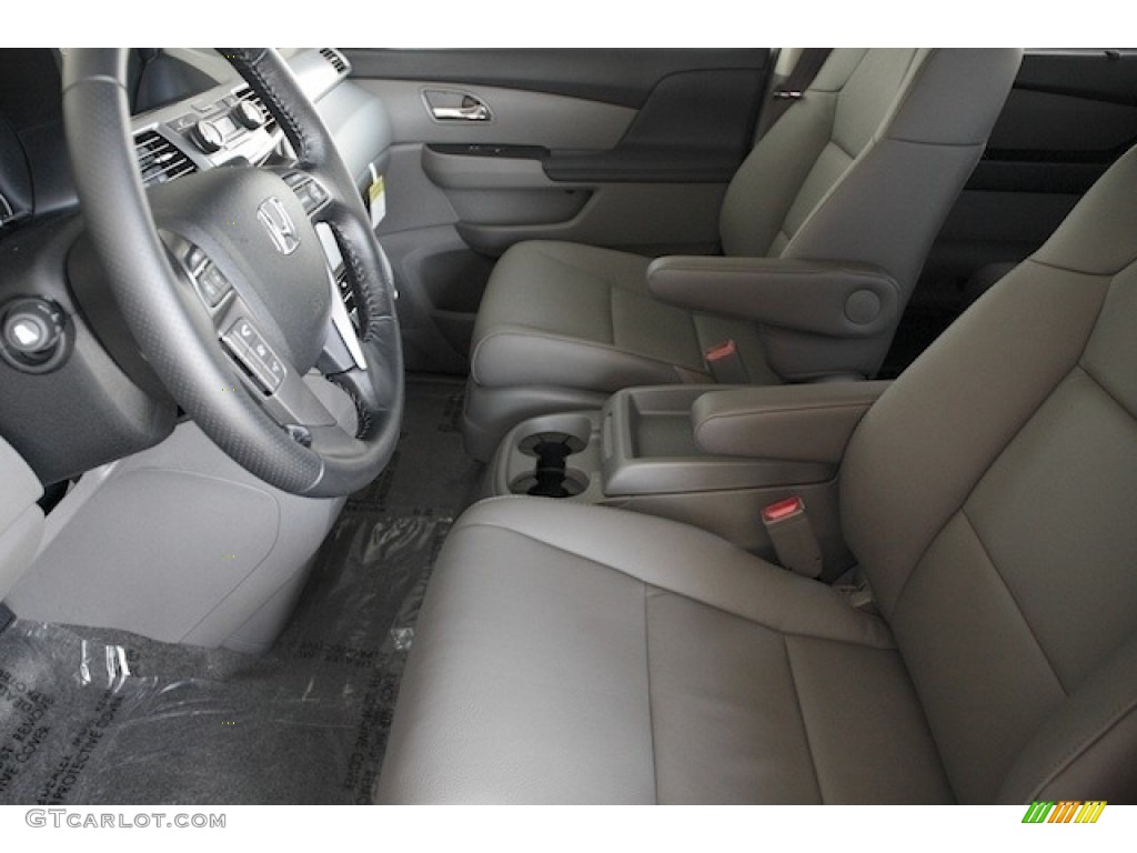 2017 Odyssey EX-L - White Diamond Pearl / Truffle photo #11