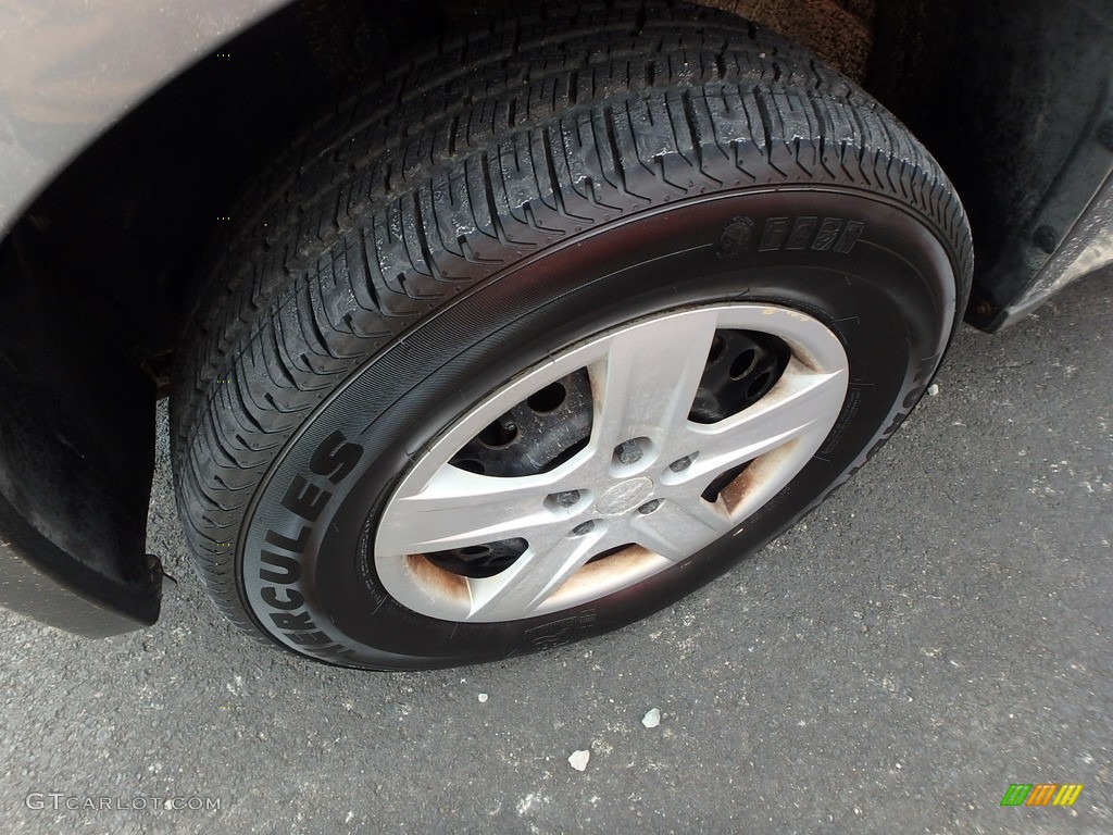 2005 Equinox LS AWD - Dark Silver Metallic / Light Gray photo #7