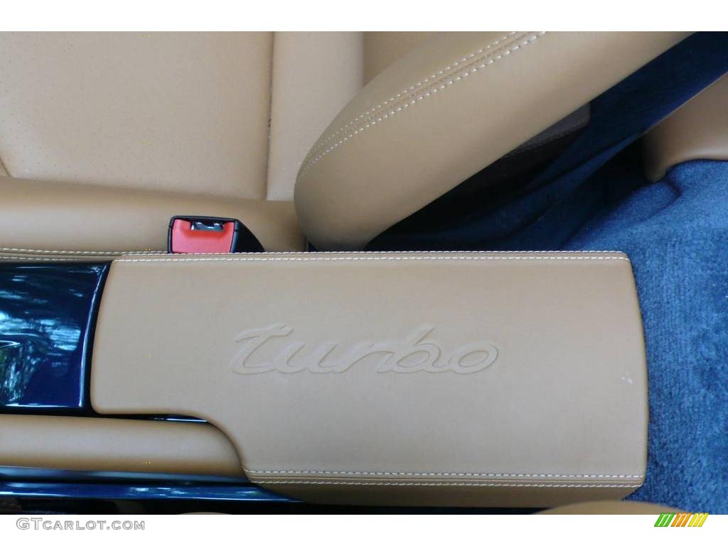 2008 911 Turbo Cabriolet - Midnight Blue Metallic / Natural Brown photo #21