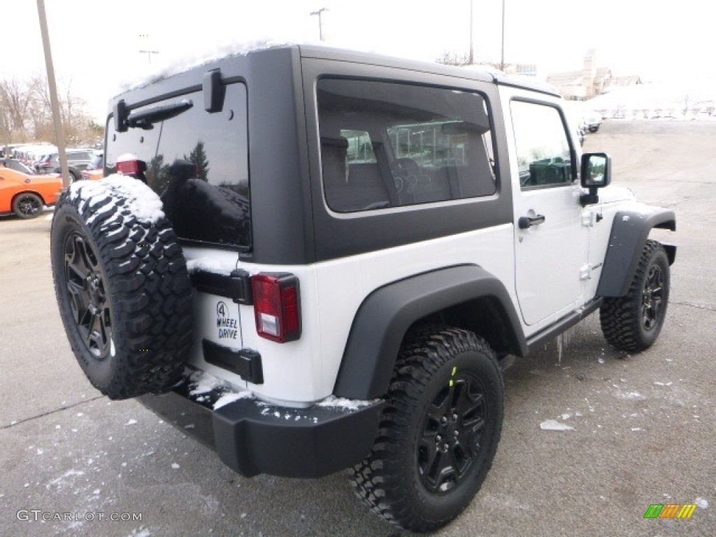 2017 Wrangler Sport 4x4 - Bright White / Black photo #6