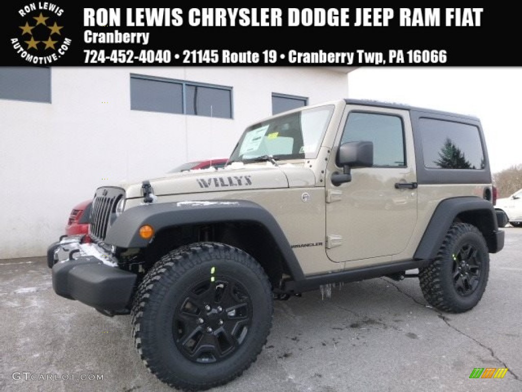 2017 Wrangler Sport 4x4 - Gobi / Black photo #1