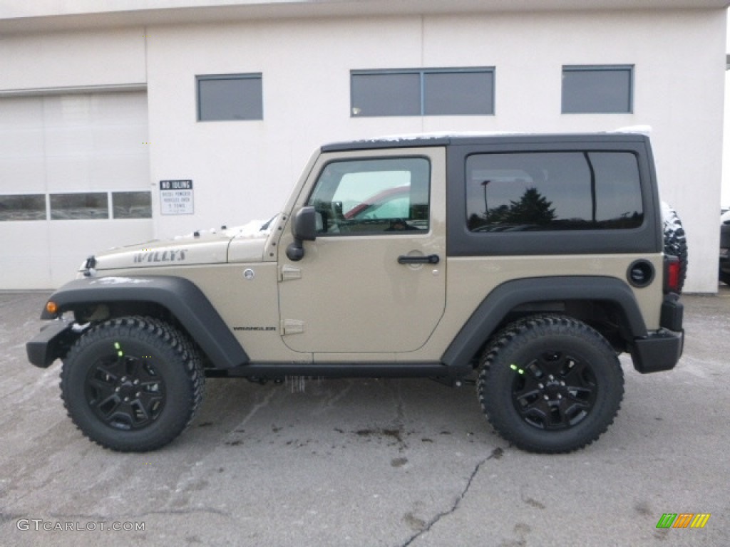 2017 Wrangler Sport 4x4 - Gobi / Black photo #2