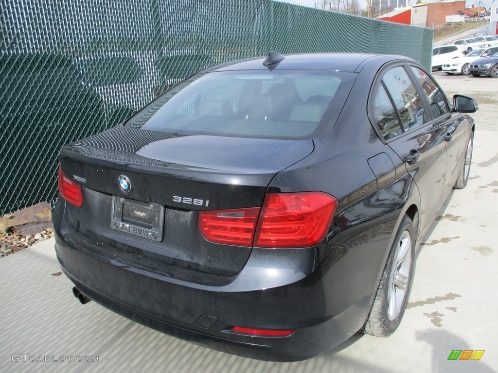 2014 3 Series 328i xDrive Sedan - Jet Black / Black photo #3