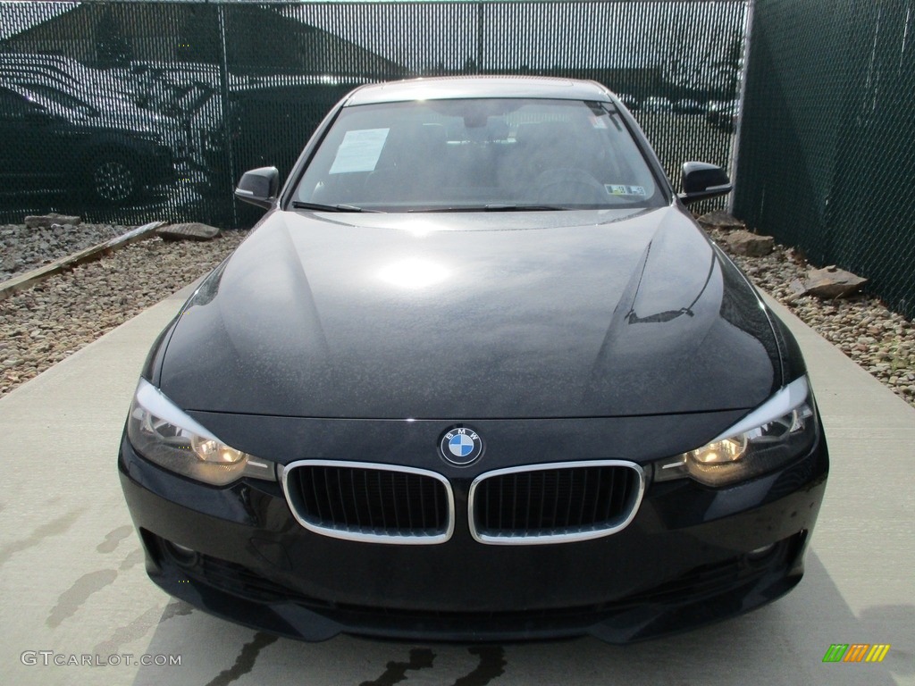 2014 3 Series 328i xDrive Sedan - Jet Black / Black photo #5