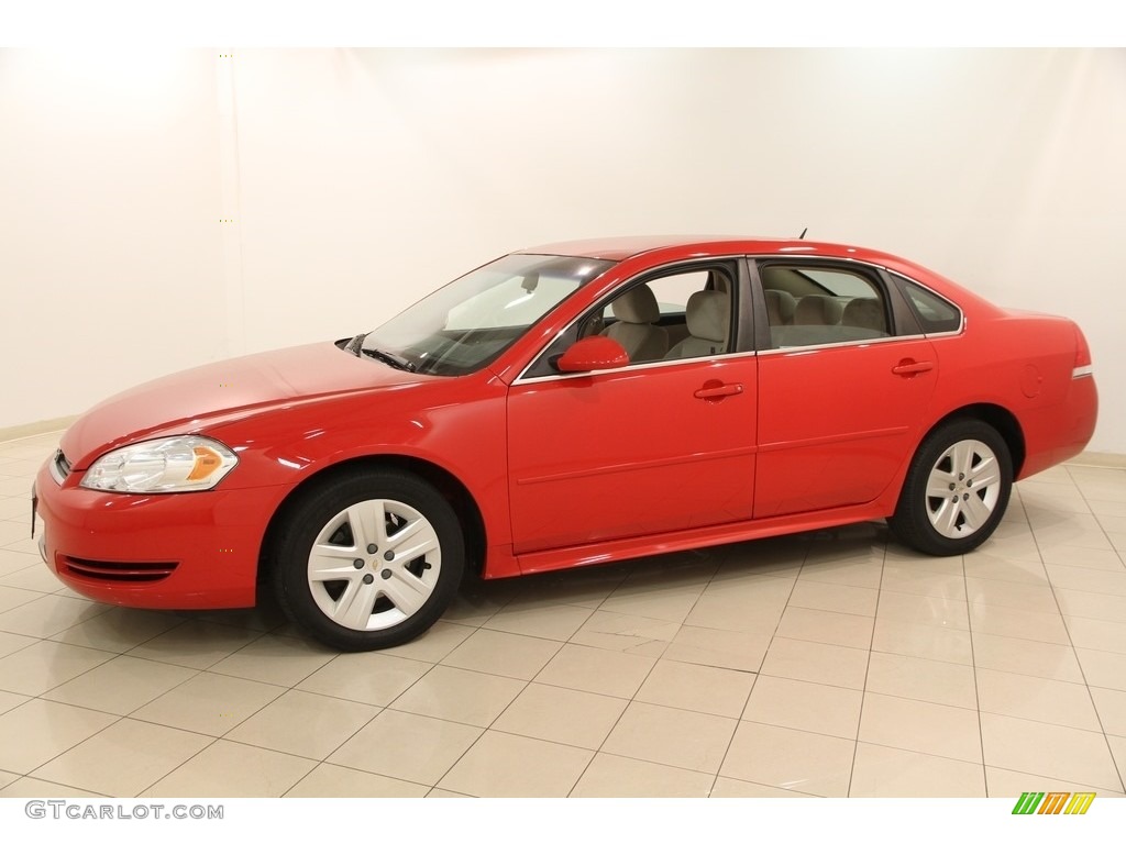2010 Impala LS - Victory Red / Neutral photo #3