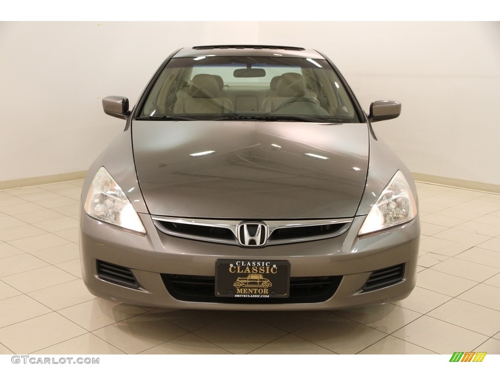 2006 Accord EX-L V6 Sedan - Carbon Bronze Pearl / Ivory photo #2