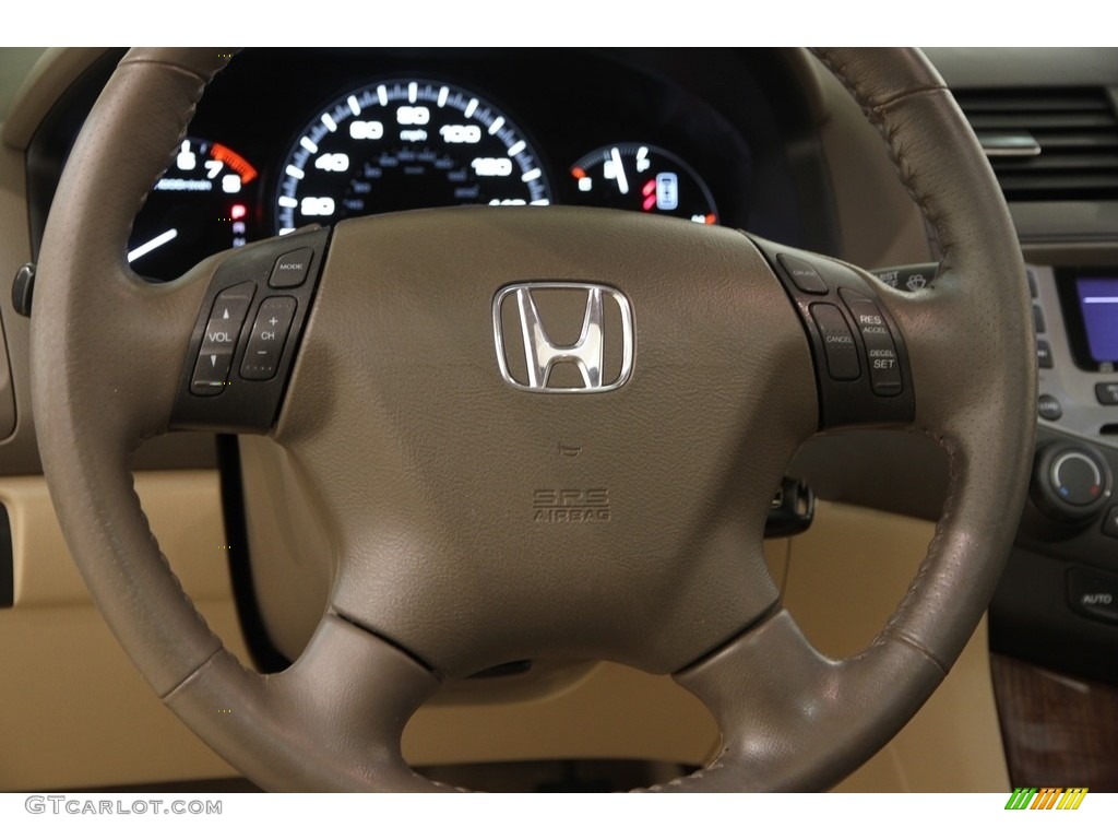 2006 Accord EX-L V6 Sedan - Carbon Bronze Pearl / Ivory photo #8