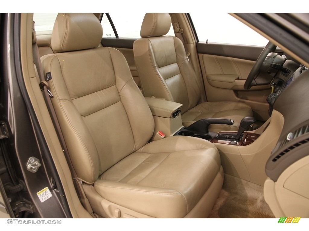 2006 Accord EX-L V6 Sedan - Carbon Bronze Pearl / Ivory photo #12