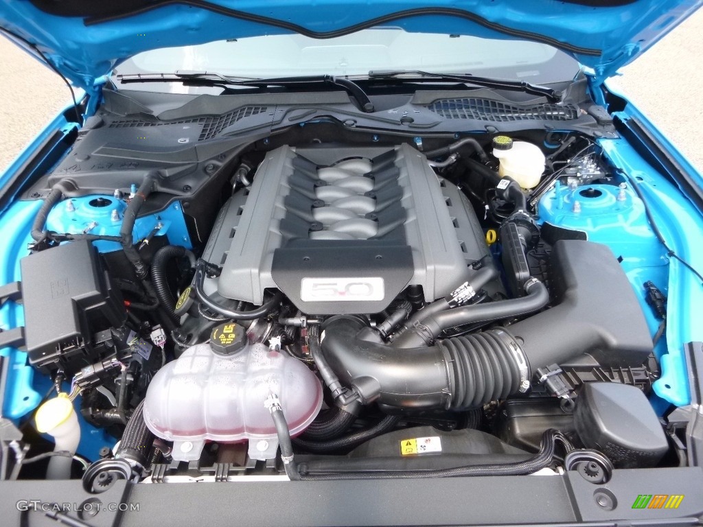 2017 Mustang GT Coupe - Grabber Blue / Ebony photo #8