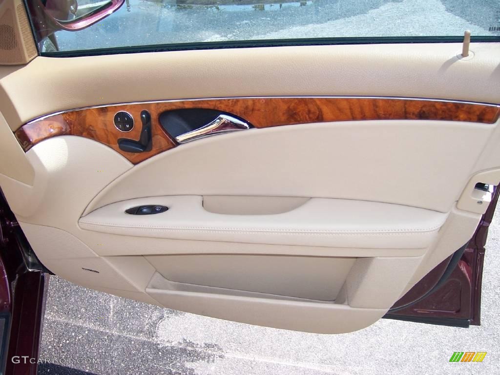 2008 E 350 Sedan - Barolo Red Metallic / Cashmere photo #10