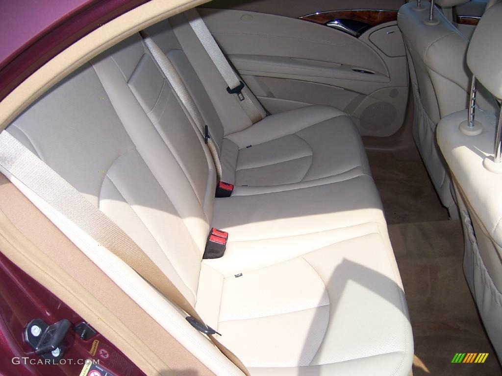 2008 E 350 Sedan - Barolo Red Metallic / Cashmere photo #11
