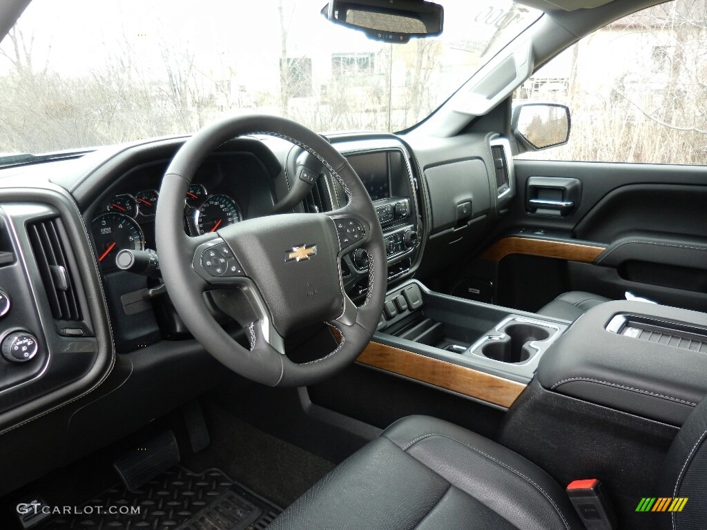 2017 Silverado 1500 LTZ Crew Cab 4x4 - Deep Ocean Blue Metallic / Jet Black photo #7