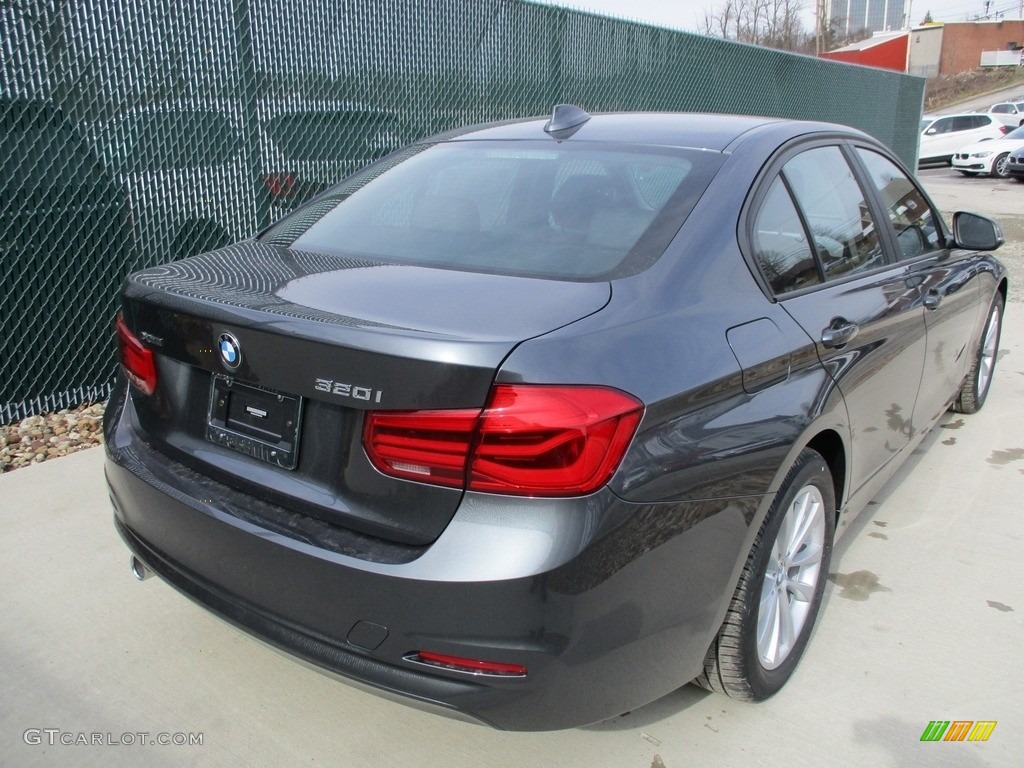 2017 3 Series 320i xDrive Sedan - Mineral Grey Metallic / Black photo #4