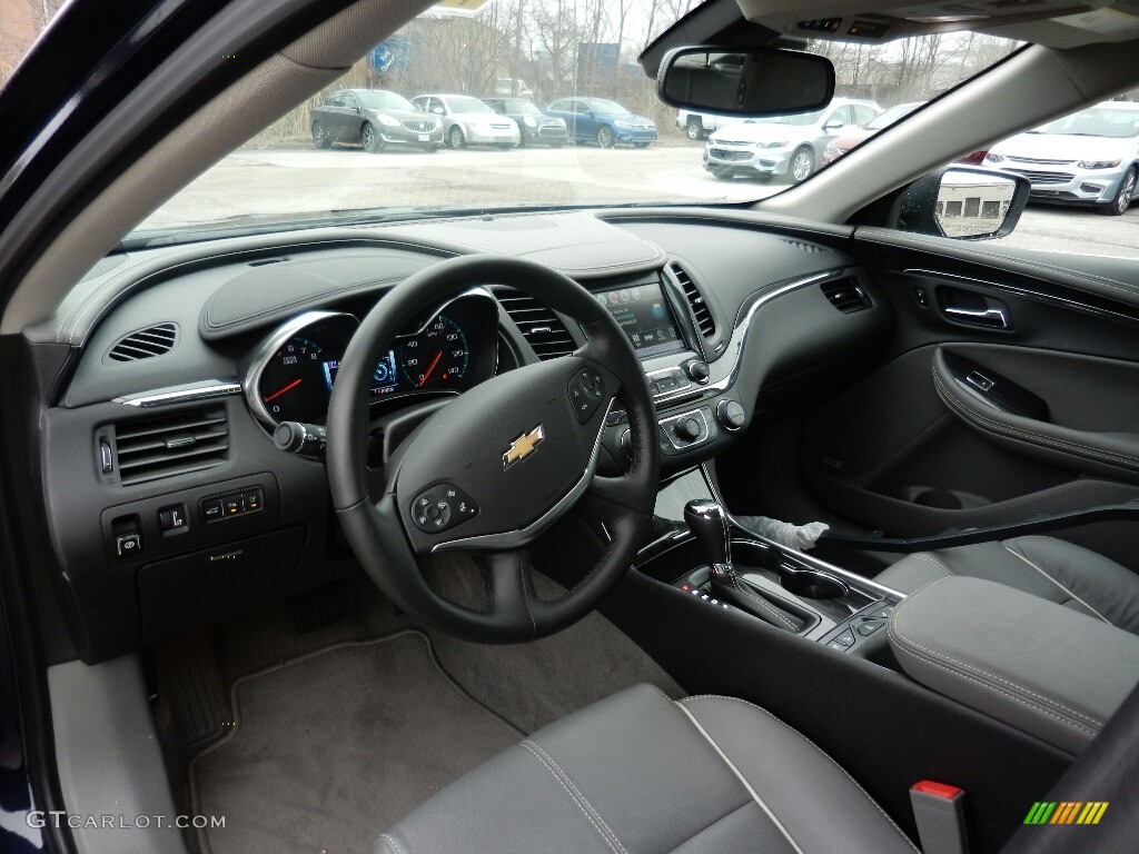 Jet Black/Dark Titanium Interior 2017 Chevrolet Impala LZ Photo #119232304