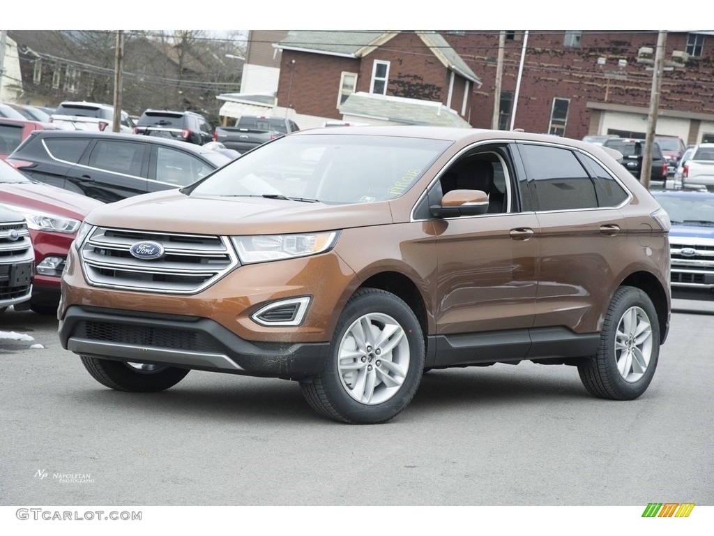 2017 Edge SEL AWD - Canyon Ridge Metallic / Ebony photo #1