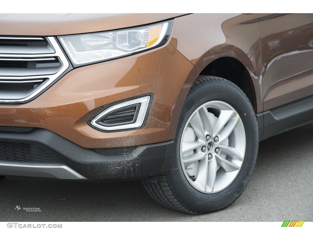 2017 Edge SEL AWD - Canyon Ridge Metallic / Ebony photo #2