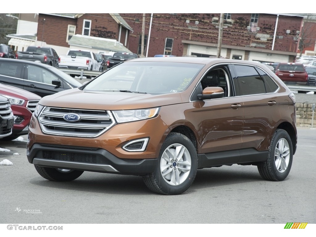 2017 Edge SEL AWD - Canyon Ridge Metallic / Ebony photo #1