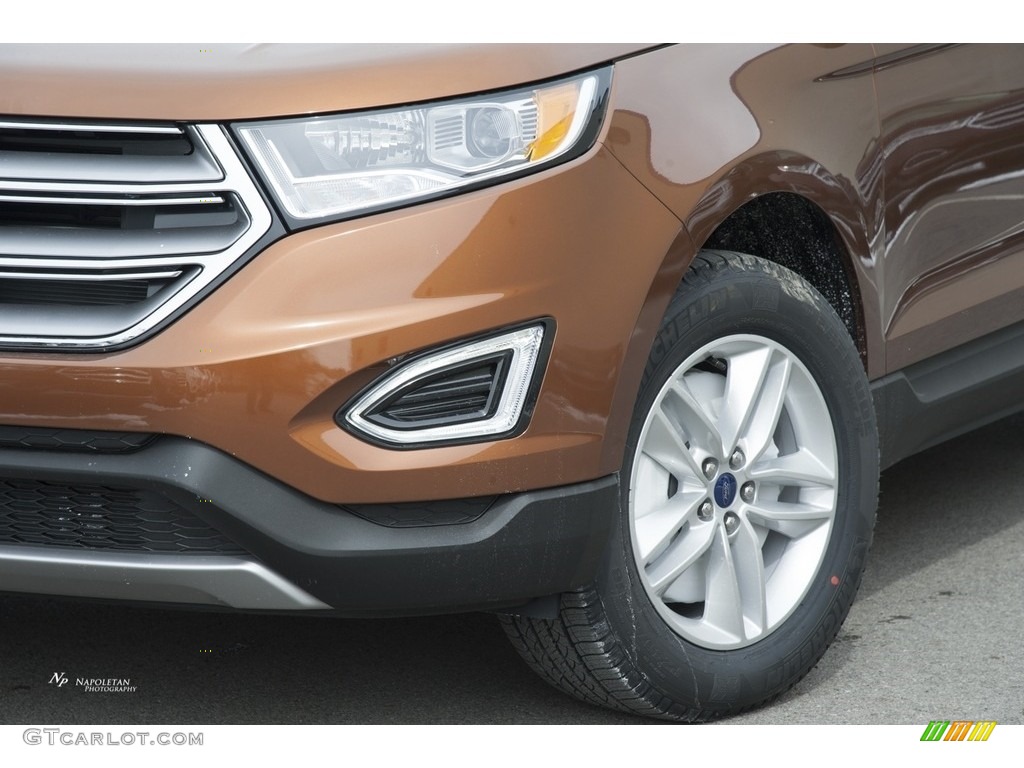 2017 Edge SEL AWD - Canyon Ridge Metallic / Ebony photo #2