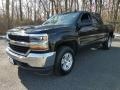 2016 Black Chevrolet Silverado 1500 LT Crew Cab 4x4  photo #3