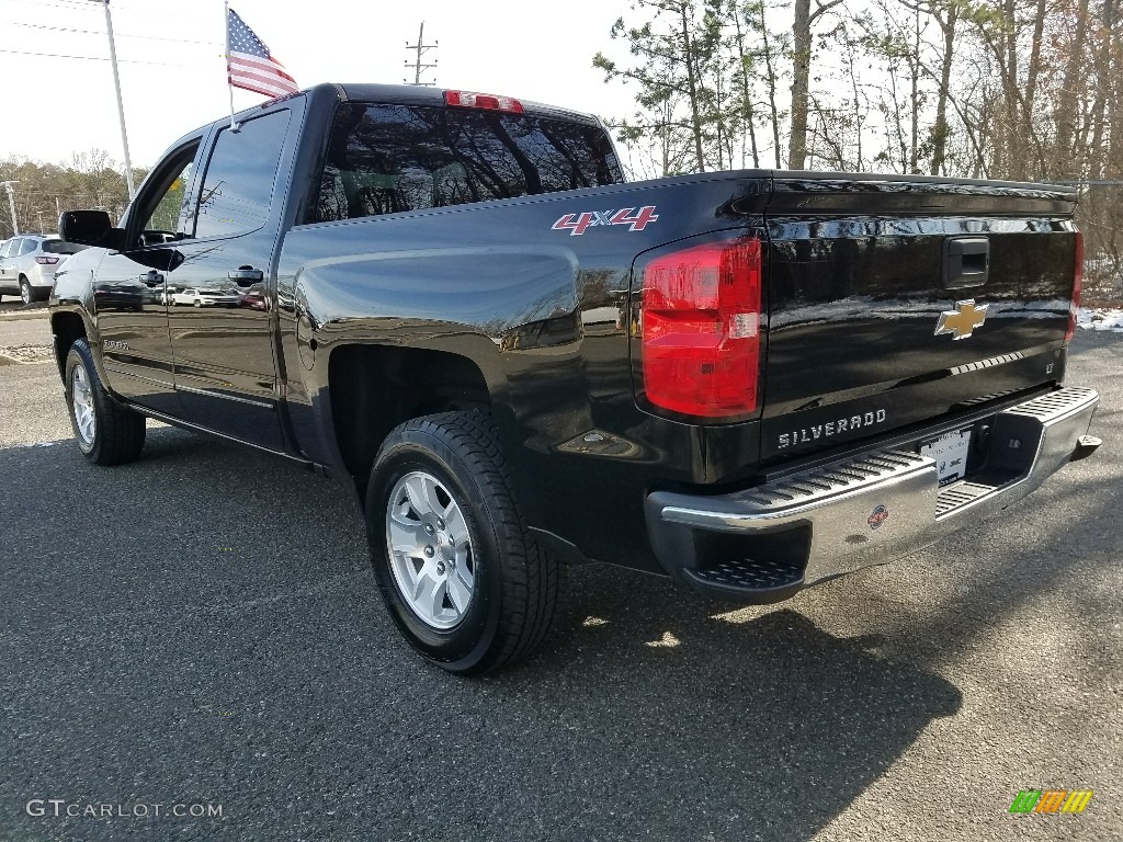 2016 Silverado 1500 LT Crew Cab 4x4 - Black / Jet Black photo #11