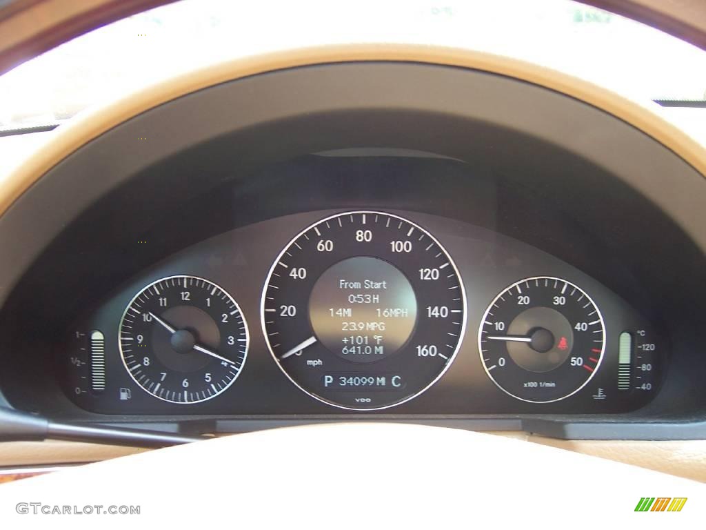 2008 E 320 BlueTEC Sedan - Arctic White / Cashmere photo #23