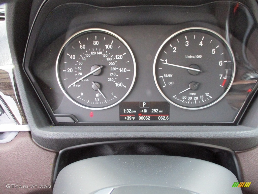 2017 BMW X1 xDrive28i Gauges Photo #119234243